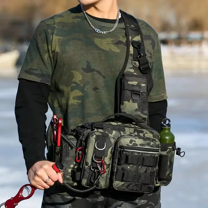Fishing Equipment Bag - Bolsa de Cintura Tática para Camping