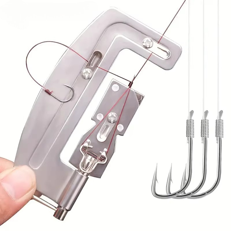Fishing Equipment Cheap - Ferramenta de amarração de anzóis semiautomática