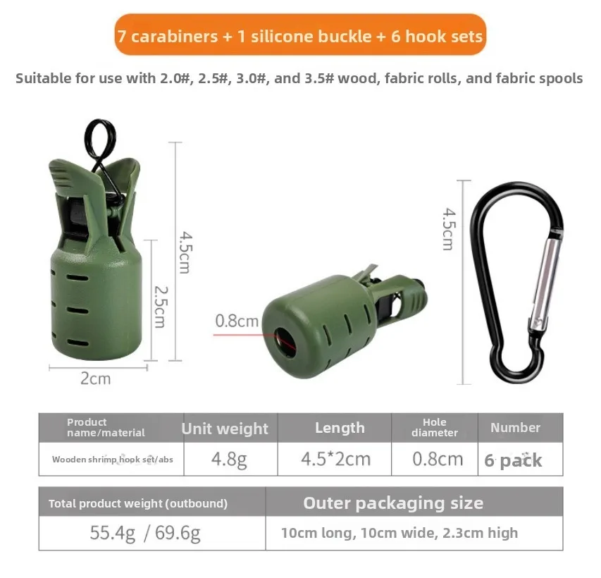 6 unidades de protetores de an - Fishing Equipment Carp avaliação e preço