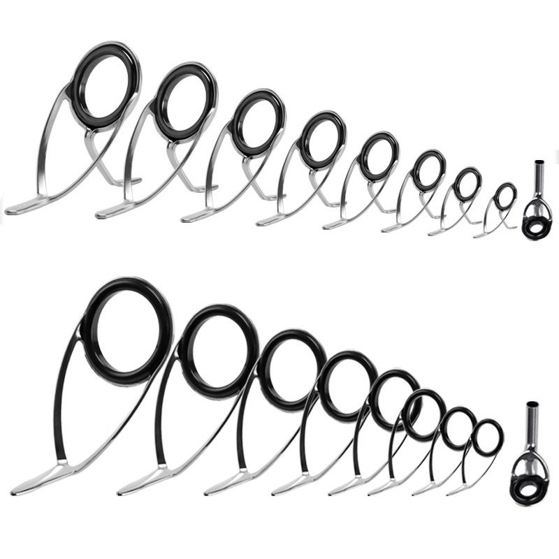 9 pçs guia de vara de pesca an - Fishing Equipment Cheap avaliação e preço